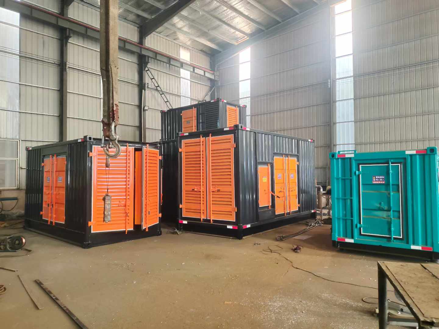 丹棱500kw柴油发电机组可以带动多少功率设备？